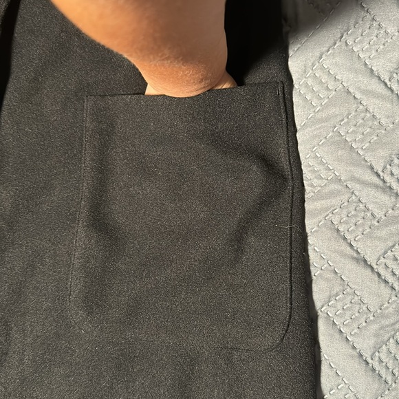 Joie Black Long Open Front Duster/Layering Vest w/t Pockets, NWT’s, Size Medium - Picture 5 of 12